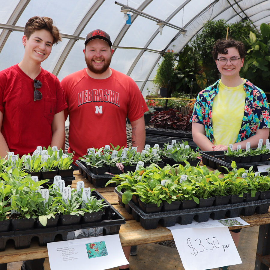 The University of Nebraska–Lincoln Range Management Club is holding a native plant sale May 2 to 4 from Noon to 3 p.m. at the Teaching Greenhouse East on East Campus.